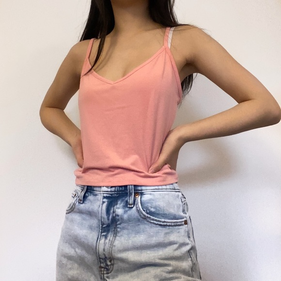 Pink flowy tank top - Picture 2 of 2